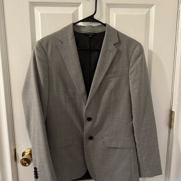 Men's Gray Banana Republic Blazer